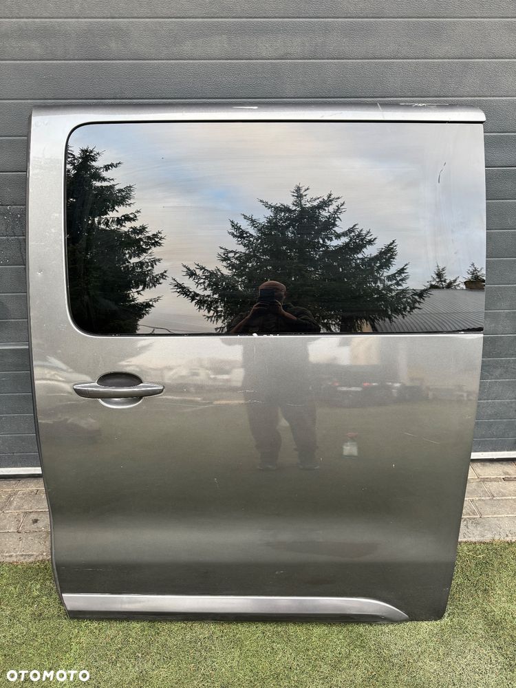 DRZWI ELEKTRYCZNE LEWE PRZESUWNE PEUGEOT EXPERT III JUMPY PROACE KOMPLETNE DEMONTAŻ - 1