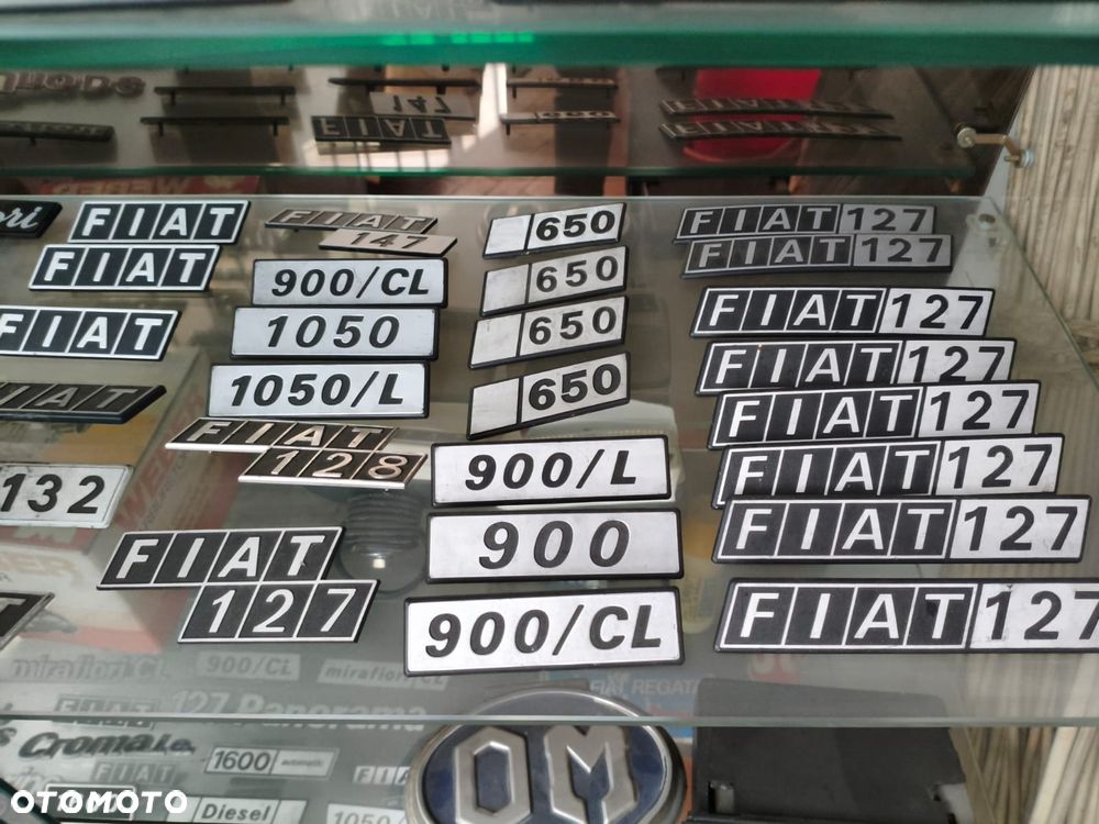 EMBLEMATY FIAT LANCIA 126 125 127 131 uno panda ritmo 1100 1500 prisma oraz inne.... - 5