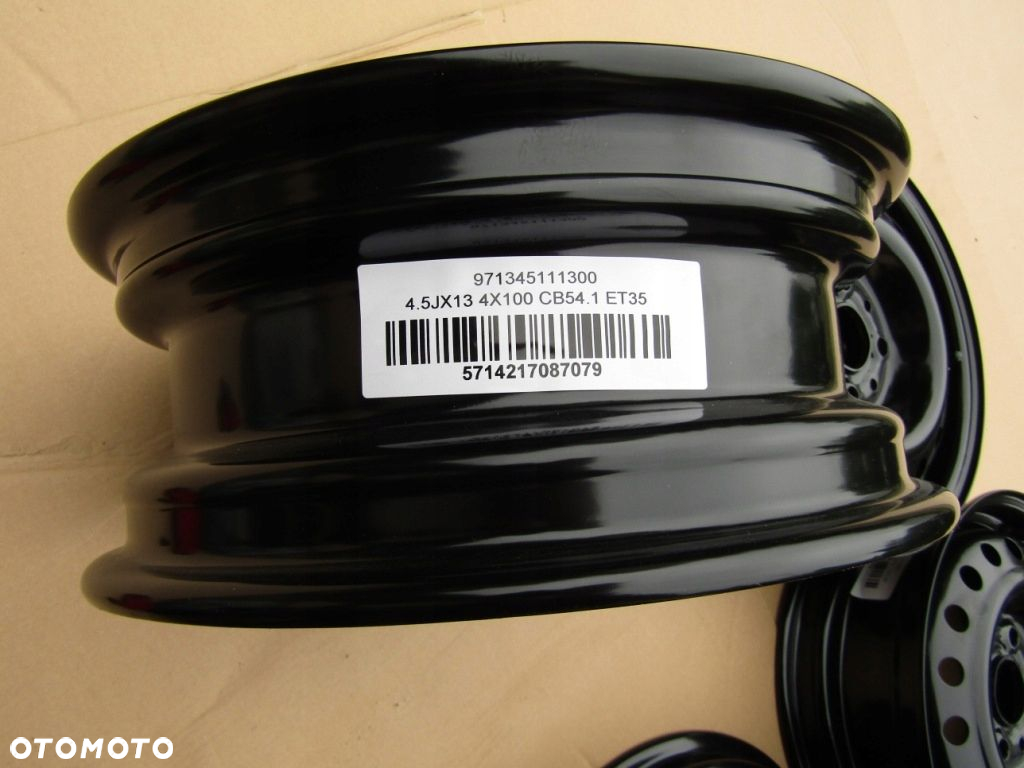 4x NOWE Felgi Stalowe 13 Kia Picanto I II 4,5j 4x100 ET35 - 7