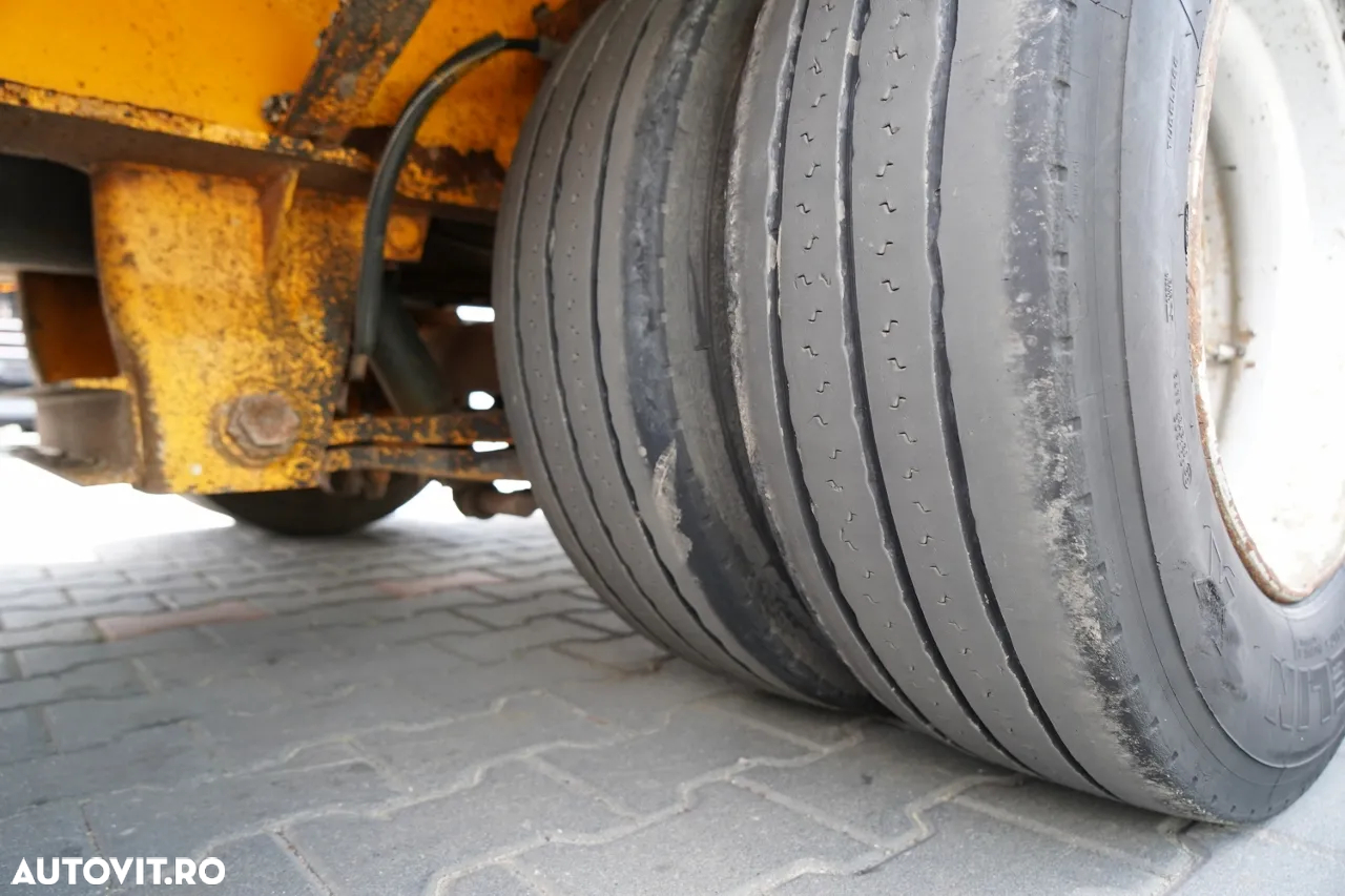 ACTM TRANSPORTATOR / ÎNCĂRCARE JOS / 13,2 M / GAMĂ HIDRAULICĂ / AX DE DIRECȚIE - 25
