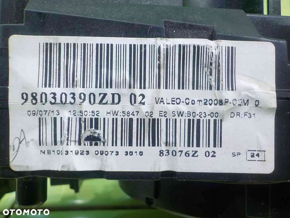 PEUGEOT 508 I SW 1.6 HDI 11r KOMBI przelacznik zespolony 98030390ZD - 5