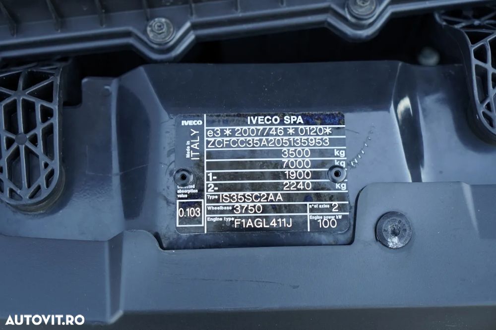 Iveco DAILY 35-140 / Platformă autopropulsată / Platformă autopropulsată MULTITEL MX 170 / 4 Stabilizatoare / MANUALĂ / - 36