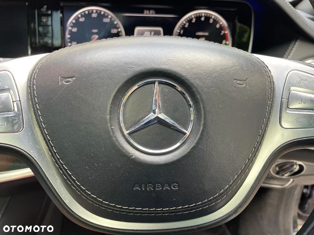 poduszka airbag kierowca skora mercedes w222 - 1