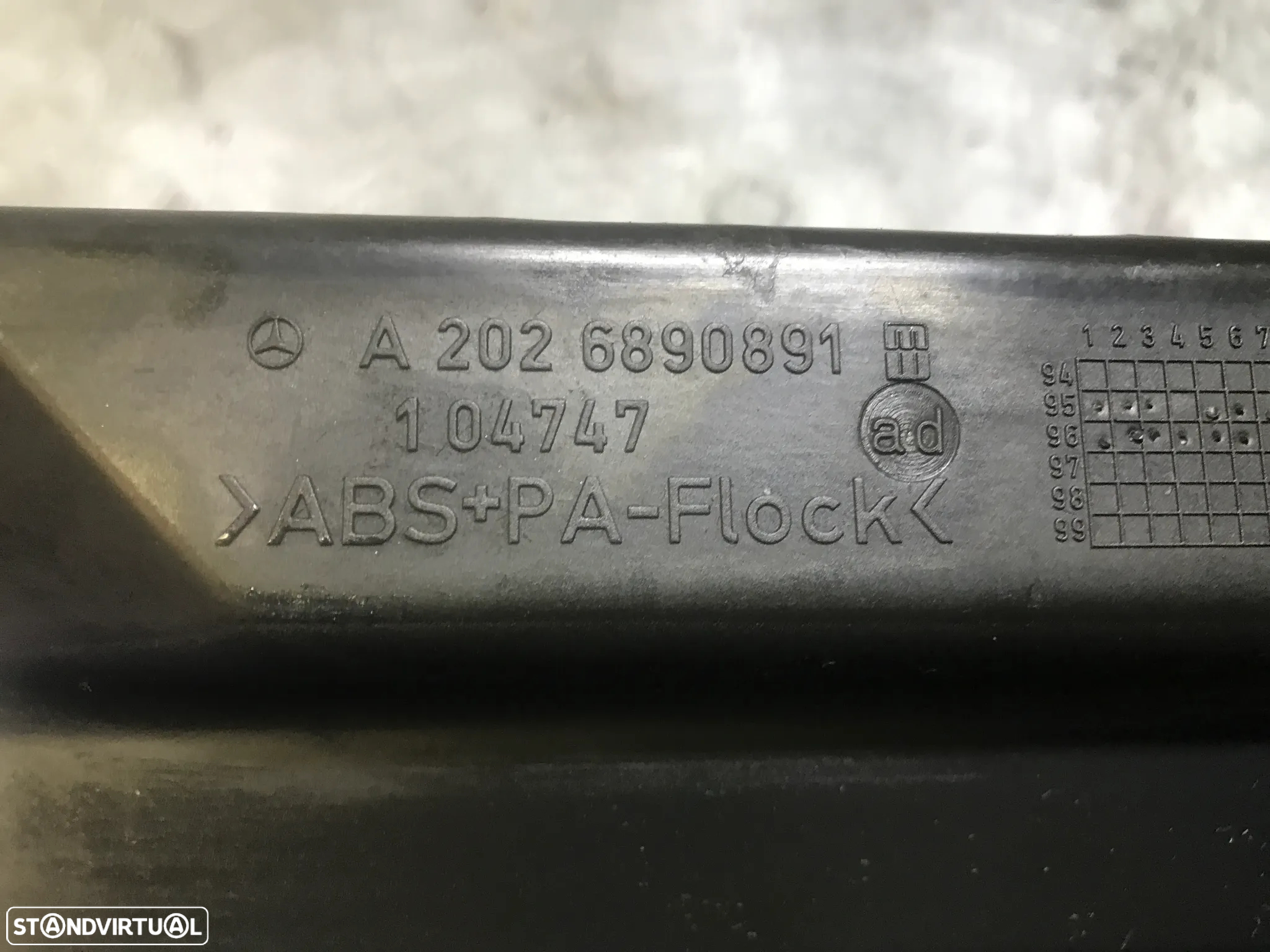 PORTA LUVAS MERCEDES W202 C220 93-00 A2026890891 - 3