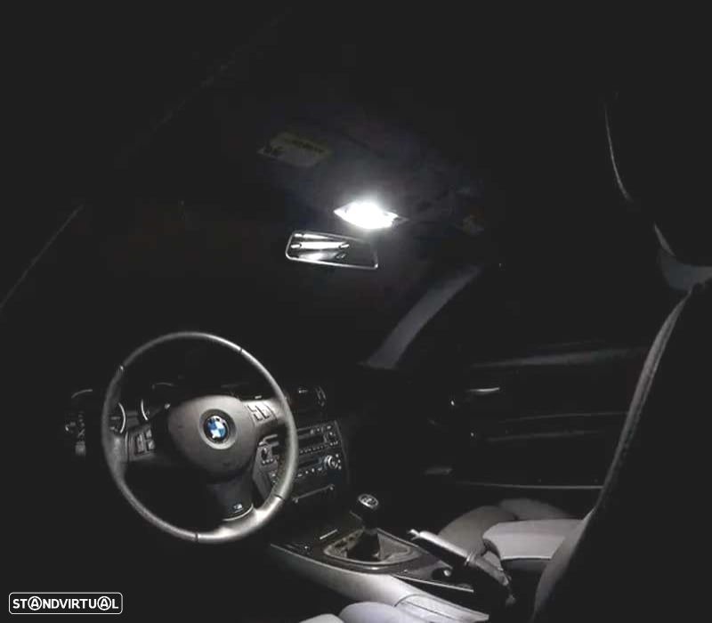 KIT COMPLETO DE 21 LÂMPADAS LED INTERIOR PARA BMW 5 SERIE E34 TOURING ESTATE 518G 518I 520I 525I 52 - 5