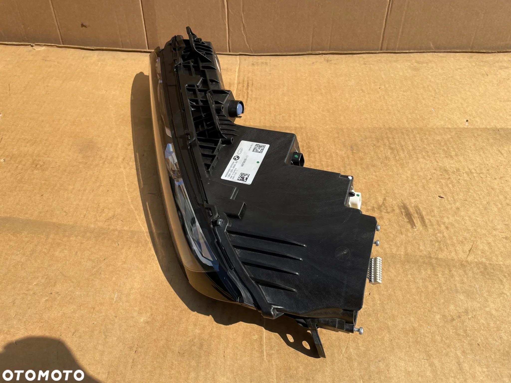 BMW 7 G70 I7 CRYSTAL KRYSZTAŁ SWAROVSKI ORYGINALNA LAMPA PRZEDNIA LEWA PRAWA FULL LED DRL 9879935 9879936 EUROPA PARA - 8
