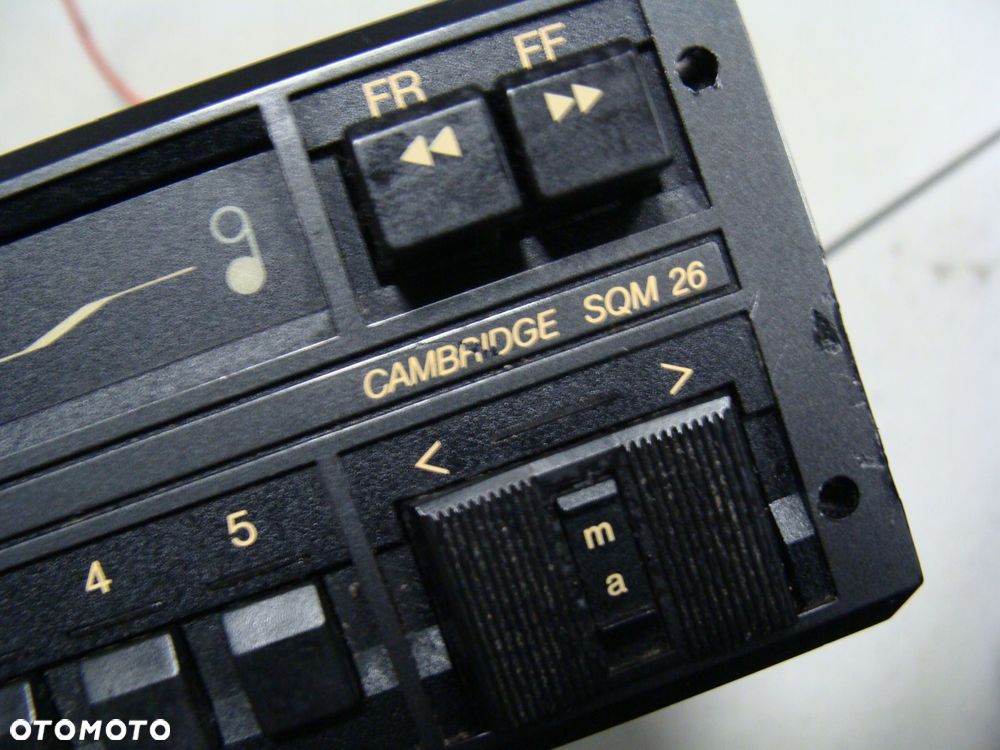 radio oryginał mercedes 124 1987r blaupunkt cambridge sqm 26 - 4