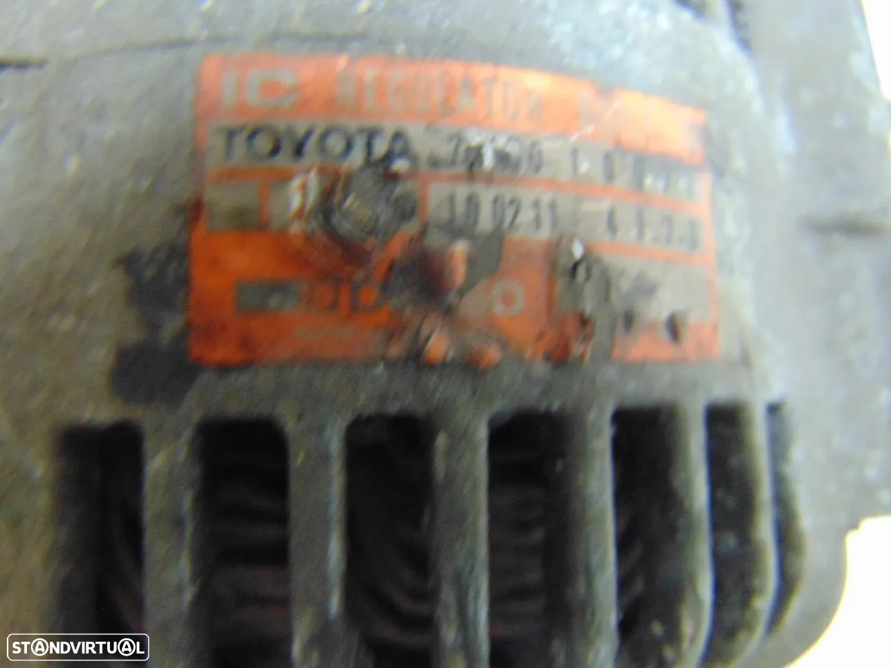Toyota Corolla DX motor arranque/Alternador - 8