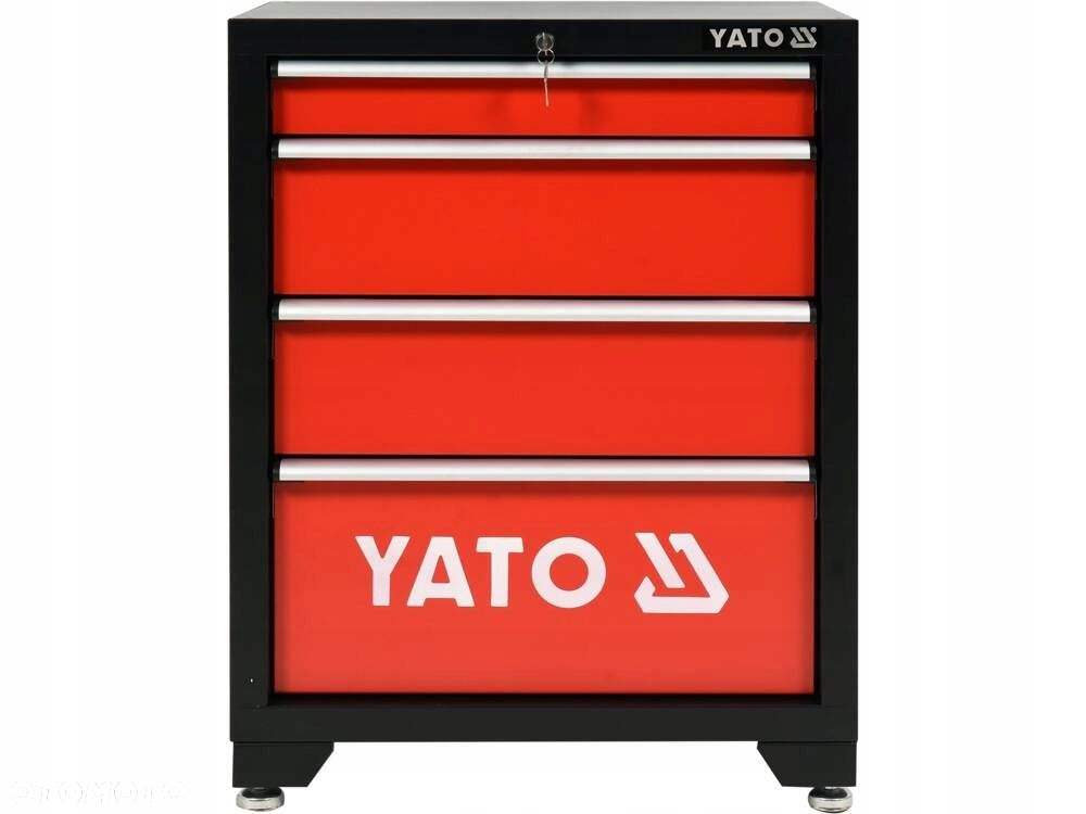 YATO SZAFKA SERWISOWA NARZĘDZIOWA WARSZTATOWA 4 SZUFL 660X457X863 YT-08933 - 2