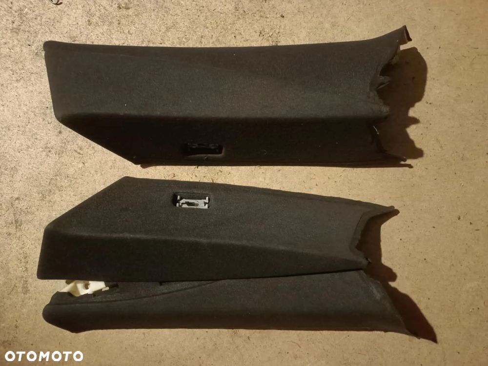 Osłona słupka tylnego lewa prawa BMW E61 mpakiet M pakiet czarna antracyt