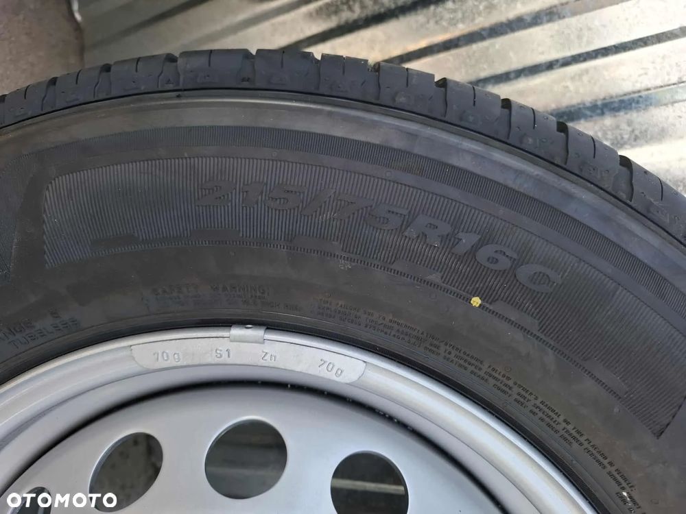 KOŁO ZAPASOWE ZAPAS FIAT DUCATO BOXER JUMPER R16C 6Jx16H2 ET68 OPONA NEXEN 215/75 R16C NOWE - 3