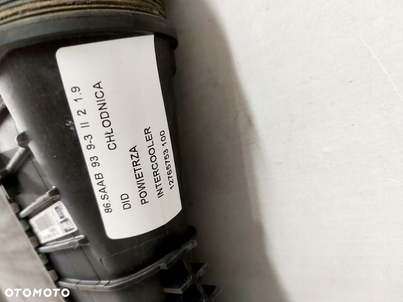 saab 9-3 93 2 ii 1.9 tid chłodnica powietrza intercooler 12765753 - 3