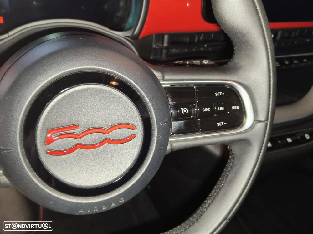 Fiat 500e 23,8kWh Red - 25