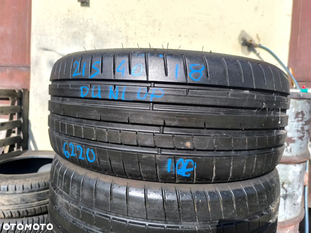 215/40R18 89W Opony Letnie Lato DUNLOP SPORT MAXX RT2 6,5mm Legnica ALU-RAD jak 225/40 20r. - 4