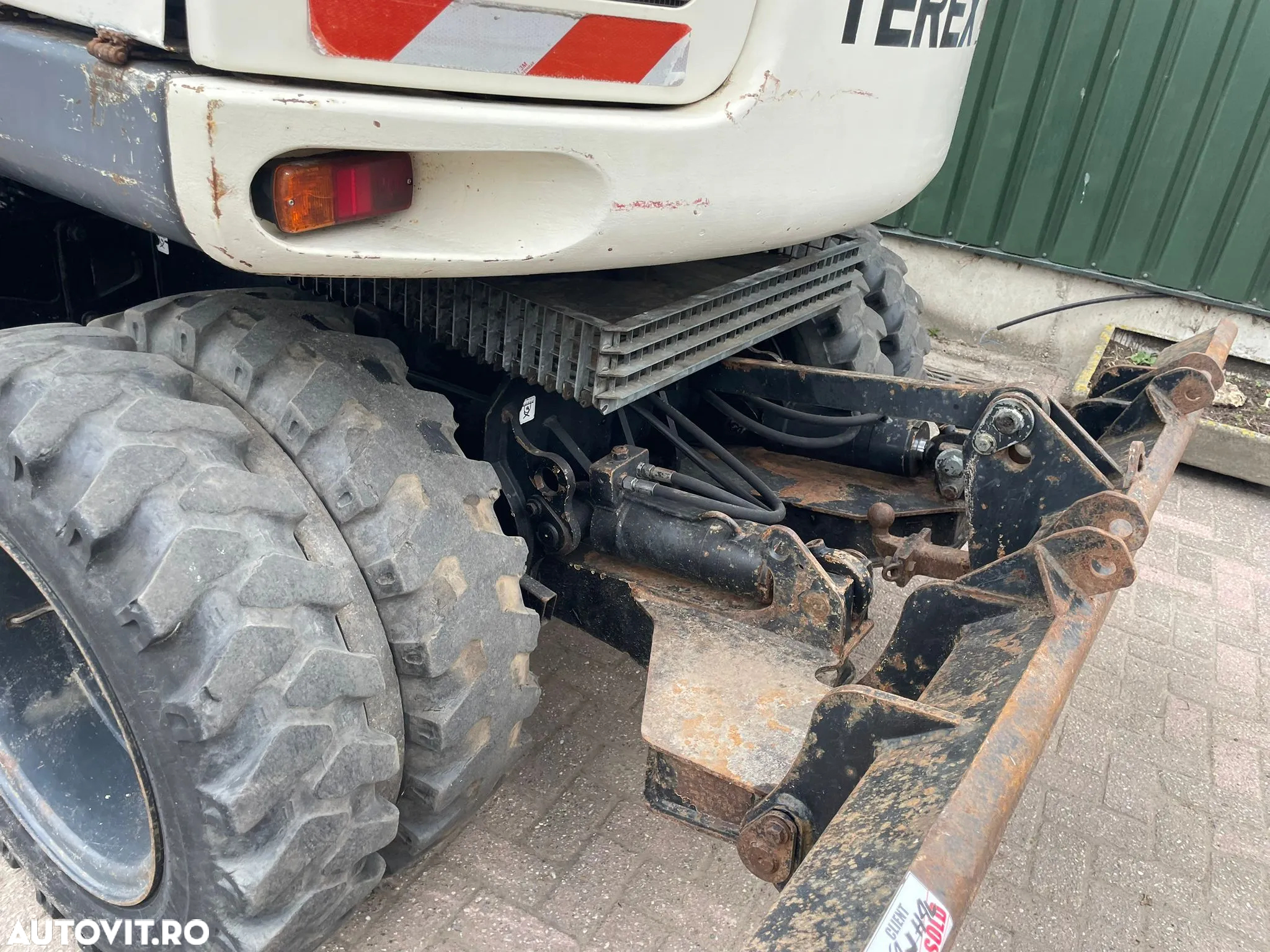 Terex TW70 excavator pe roti compact - 5