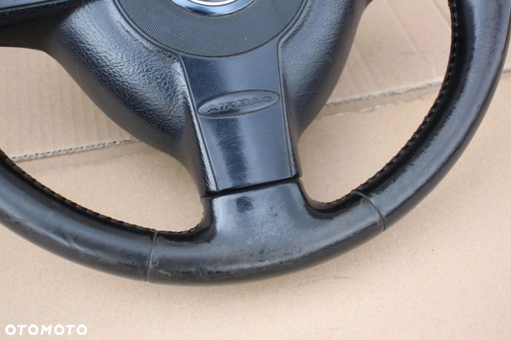 Kierownica Seat Leon I Toledo II oryginalna z poduszką skóra TPO SPORT - 5