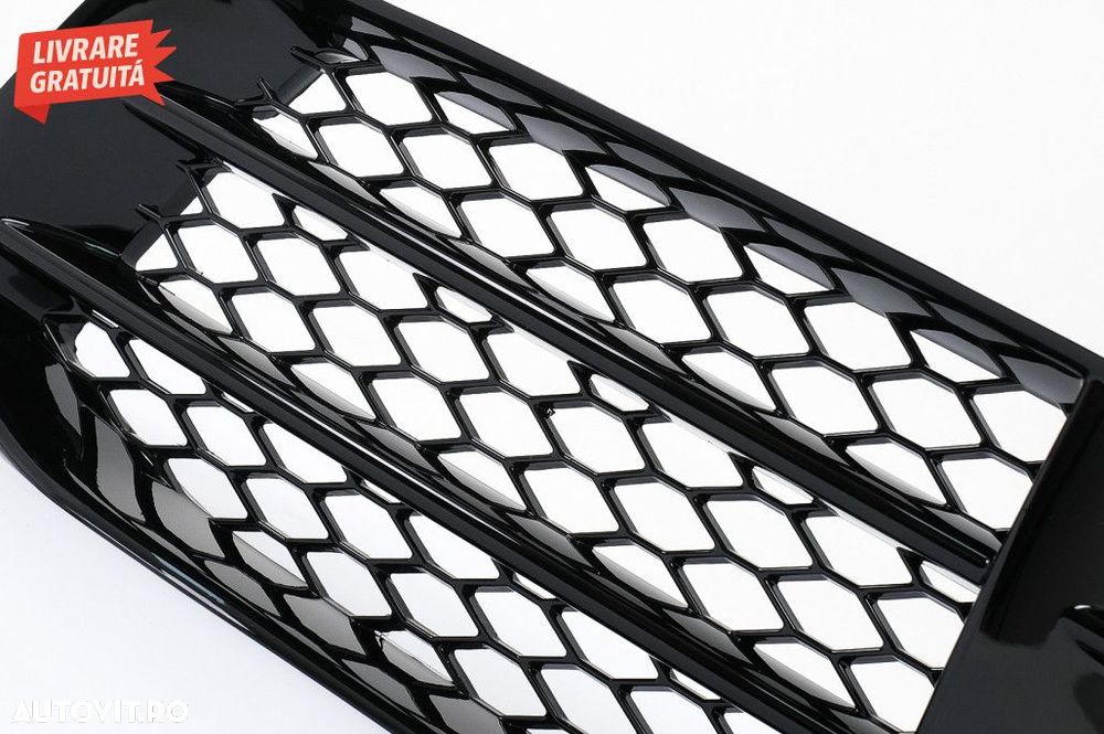 Grila Laterala Partea STANGA Audi A5 8T (2007-2016) RS5 Design Negru - 3