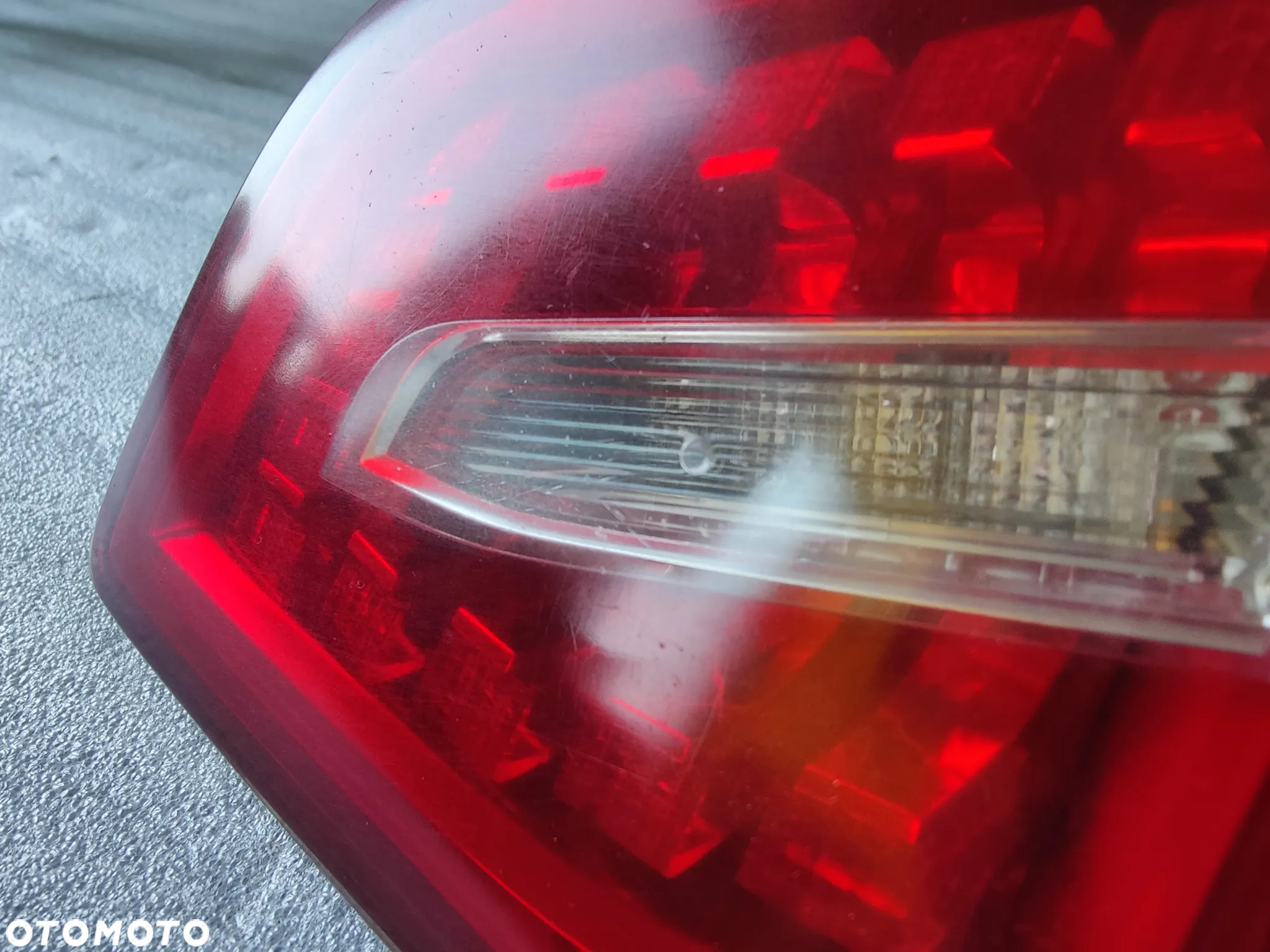 AUDI A6 C6 LIFT LAMPY LEWY PRAWY TYŁ W KLAPE 4F5945093E 4F5945094E - 2