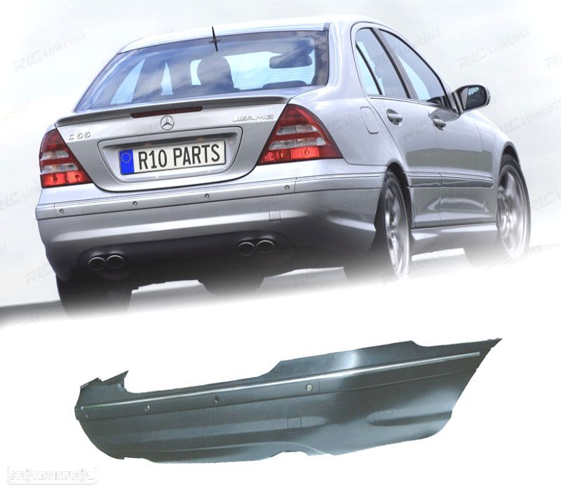 PÁRA-CHOQUES MERCEDES CLASE C W203 LOOK AMG 00-07 - 1