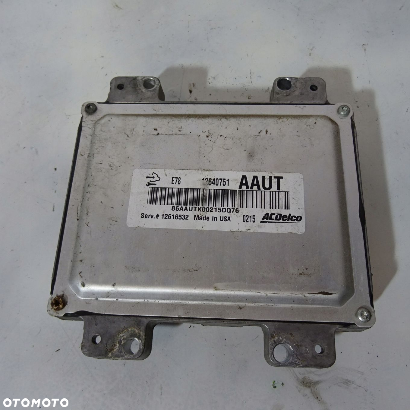 OPEL ASTRA J 1.4B A14NET STEROWNIK 12640751 - 2