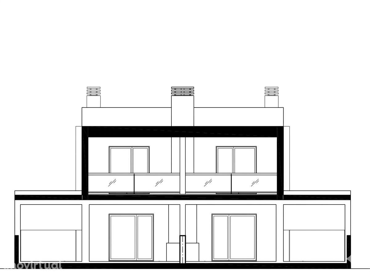 Moradia Geminada T3 com duas Suítes e zona de lazer, localizada no Pin - Grande imagem: 4/31