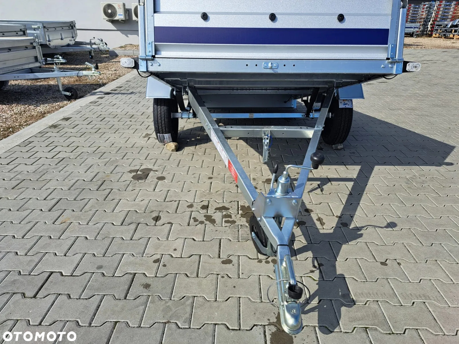 Niewiadów BG7527YU DOSTAWA Przyczepa lekka 263x132x35 Uchylna RESOR AMORTYZATOR - 7