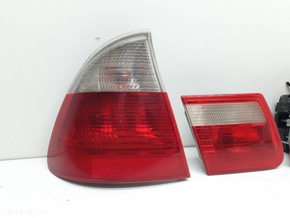 LAMPA TYŁ LEWA PRAWA KOMPLET BŁOTNIK KLAPA BMW E46 TOURING KOMBI 2001 EU - 3