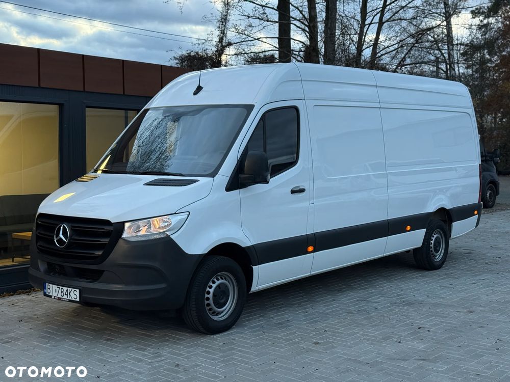 Mercedes-Benz Sprinter 319 CDI 190KM  / 2022R Maxi L3 H2 / Automat 9G Tronic / Serwis ASO - 18