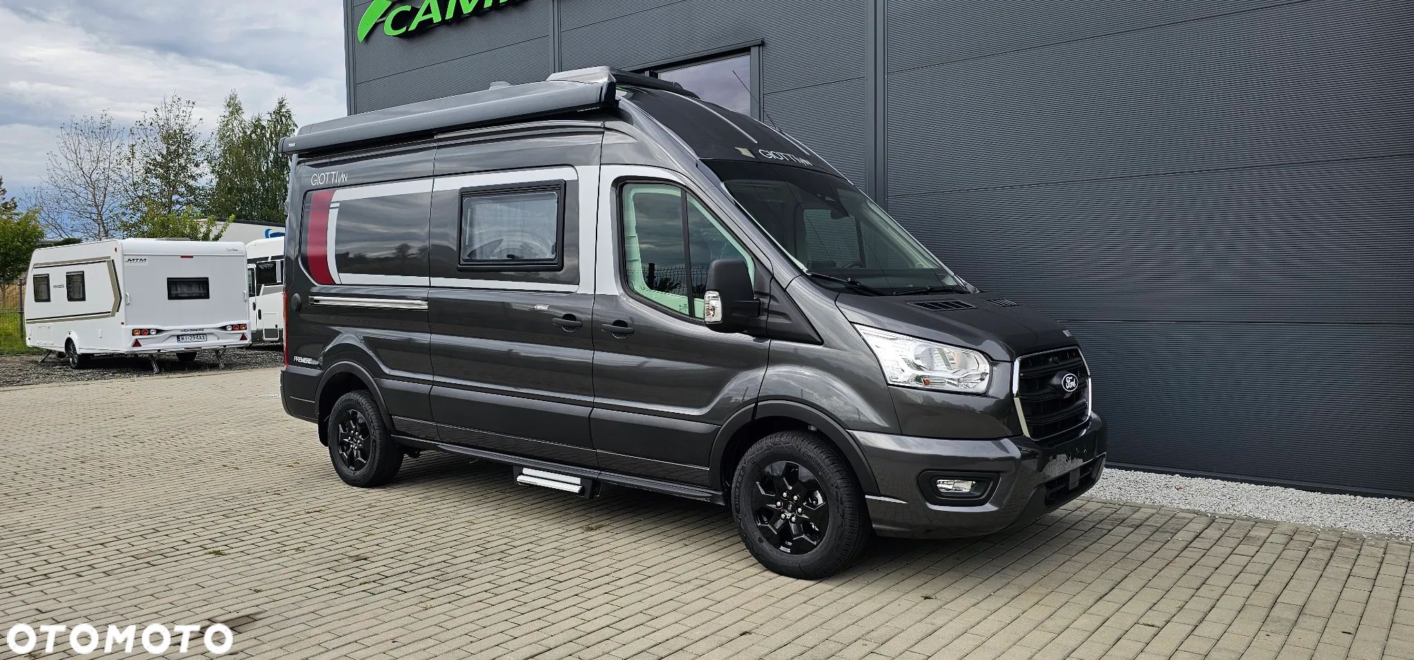 Giottiline GIOTTIVAN 60FT RAPIDO gr. Ford Transit MARKIZA SOLAR 200W KAMERA COFANIA RADIO 2DIN TRUMA DIESEL 4 OSOBOWY - 1