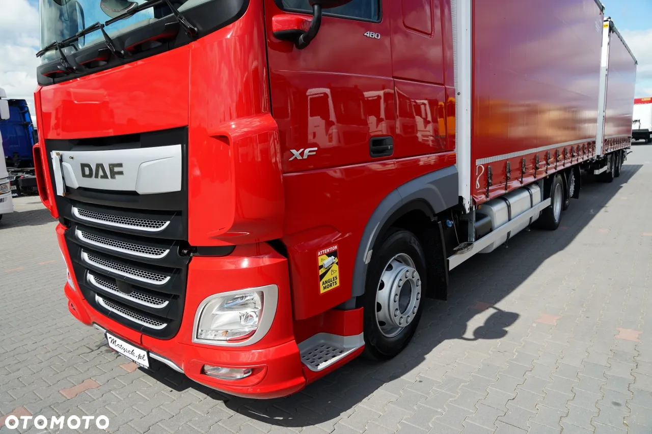 DAF XF 480 / ZESTAW TANDEM / 120 M3 / PRZEJAZDOWY / PO ZŁOTYM KONTRAKCIE SERWISOWYM - 10