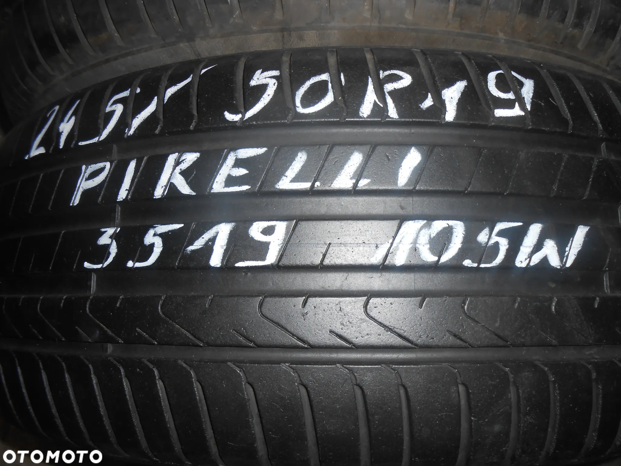 OPONY 245/50R19 PIRELLI CINTURATO P7 DOT 3519 6.9MM - 2