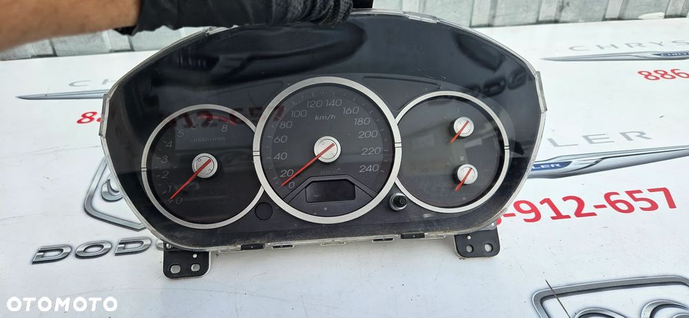 HONDA CIVIC VII 7 LIFT 1.6 16V VTEC D16V1 Zestaw startowy do odpalenia auta Sterownik silnika Komputer Licznik Zegary Stacyjka - 16