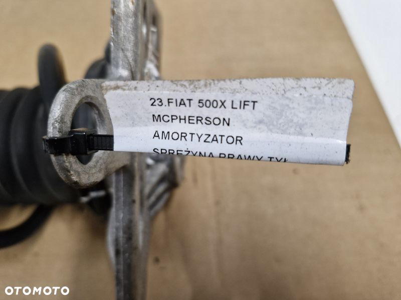 fiat 500x lift mcpherson prawy tył amortyzator sprężyna prawa tylna 00521394390 - 5