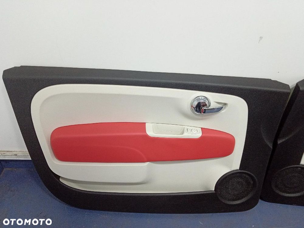 FIAT 500 500E I 12-19 USA FOTELE KANAPA BOCZKI KOMPLET - 15