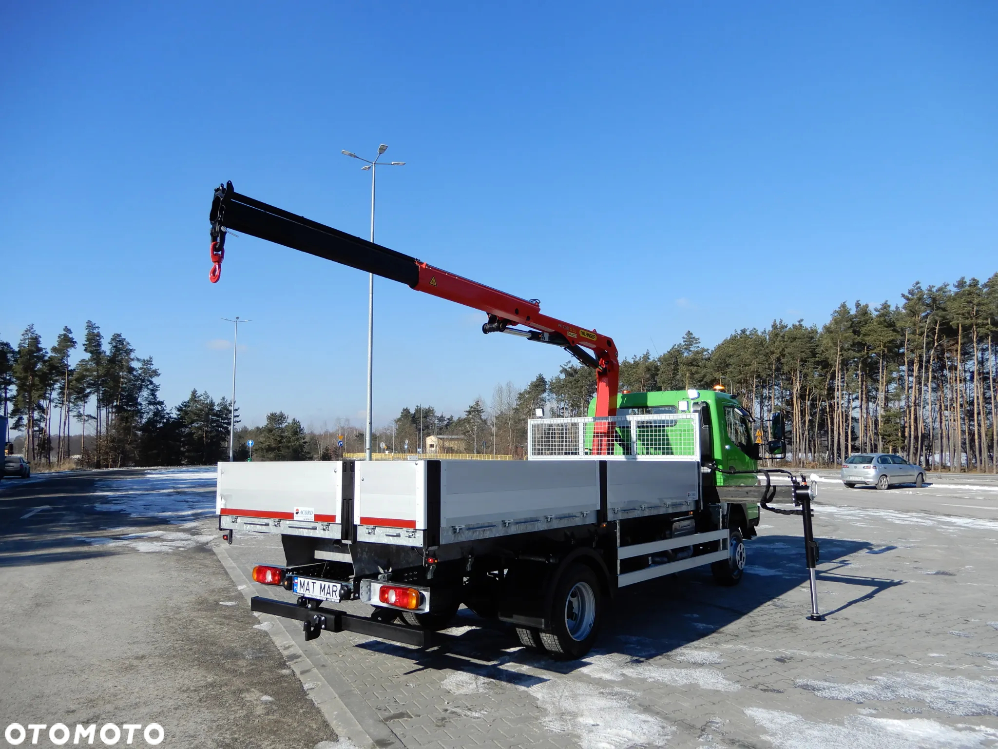 Mitsubishi FUSO CANTER 6C18 4X4 PALFINGER HDS 3.300 Udźwig Żuraw 6,2 m Skrzynia Załadowcza 8 E.Palet 4.26 Cm Stan Jak Nowy Jedyny Taki UNIKAT OKAZJA - 4