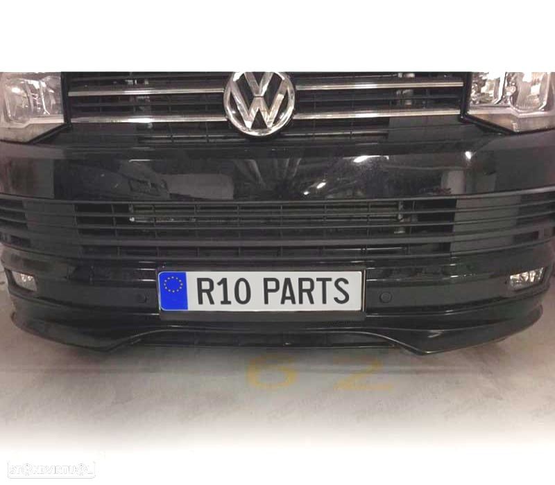 SPOILER LIP FRONTAL VOLKSWAGEN VW TRANSPORTER T6 CARAVELLE MULTIVAN 15-19 - 2