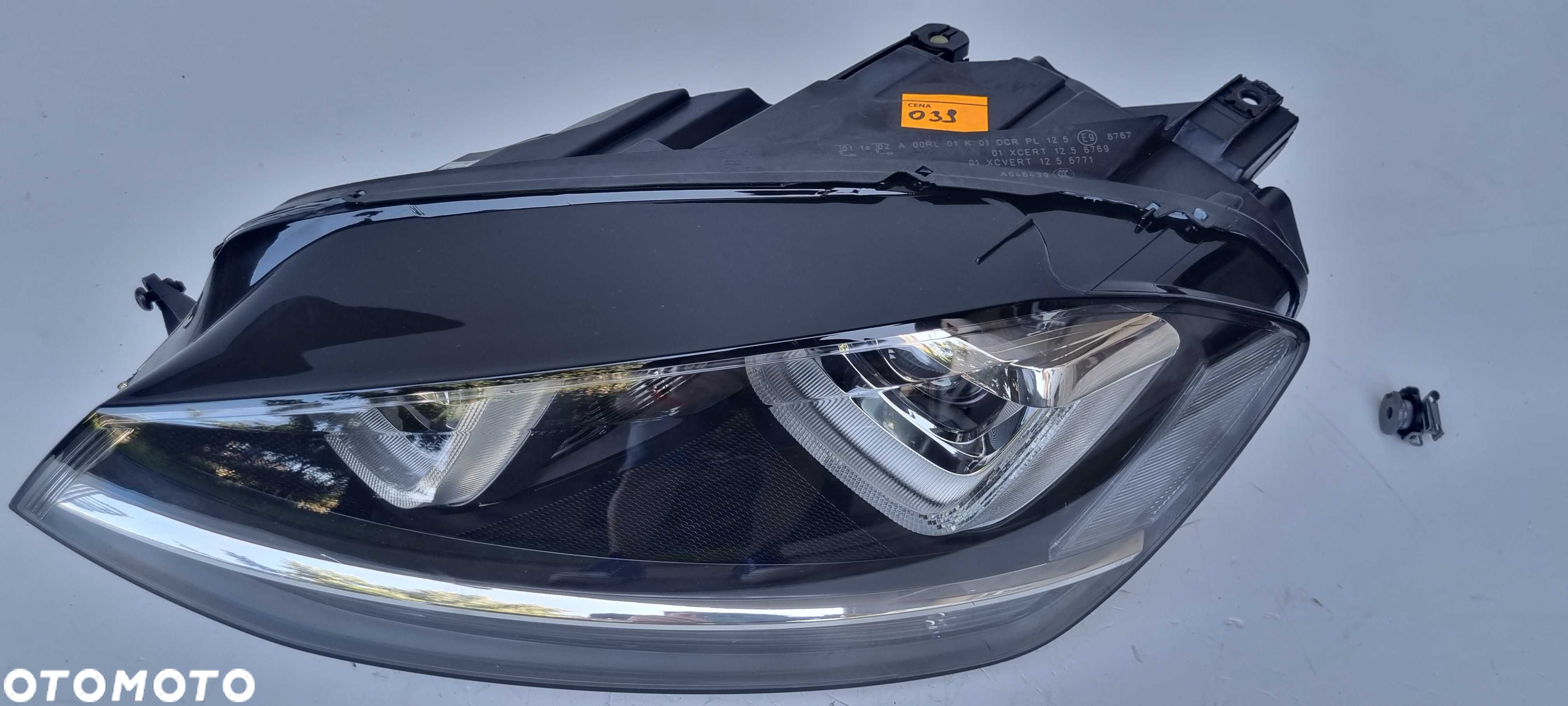 VW GOLF VII Lampa Bi-Xenon Reflektor Lewy Przód r12-20 Kraków - 2