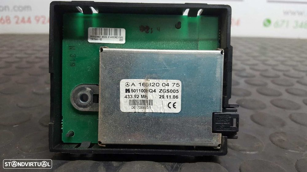 AMPLIFICADOR DE ANTENA MERCEDES CLASE B (W245) 200 CDI (245.208) - 4