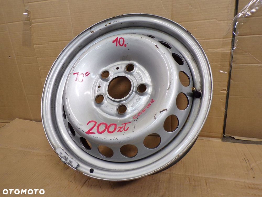 VW CRAFTER MAN 16- ORYGINALNA FELGA 16 " 2N0601027L - 1