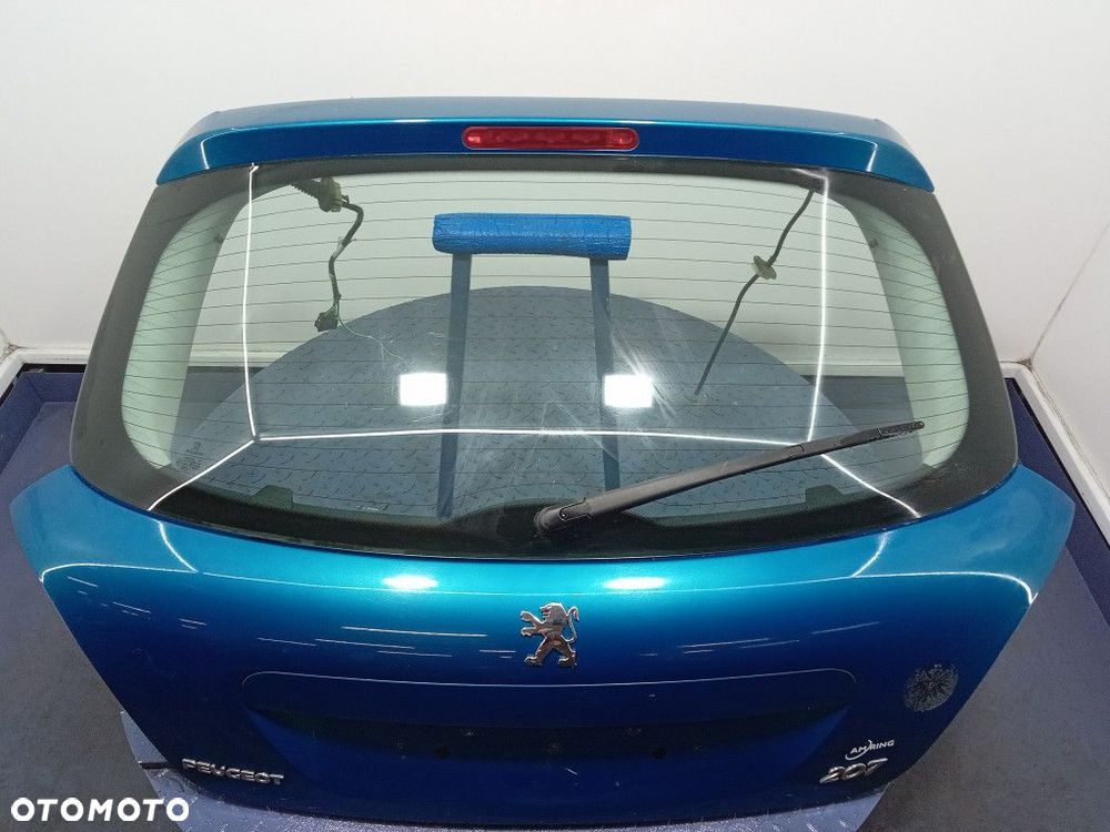 PEUGEOT 207 HB 3D KLAPA BAGAŻNIKA TYŁ TYLNA KMU - 2