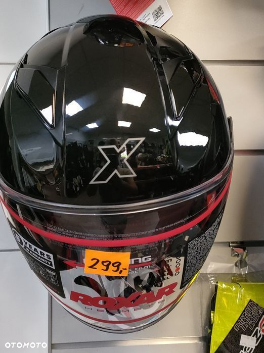 Kask otwarty z szybą, kask na skuter z blendą ECE 22.06 - 5