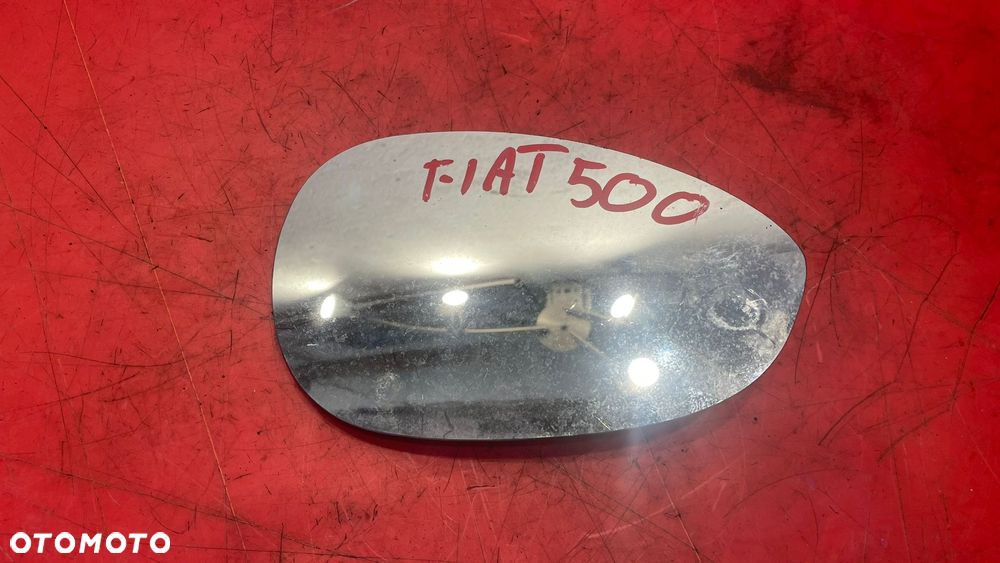 WKŁAD LUSTERKA LEWY DO FIAT 500   SZKŁO LEWE 01704715900 - 1