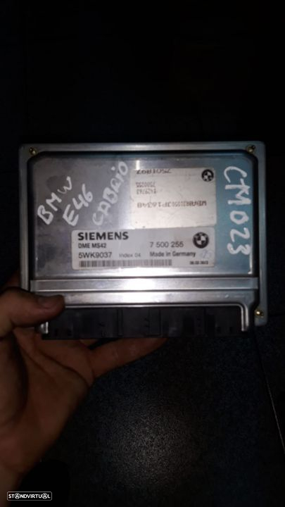 BMW 3 E46 CENTRALIDA MOTOR ECU - CM023 - 2