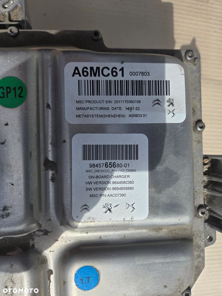 Falownik inwenter przetwornica Citroen C5X 1.6 HYBRYDA   9845765680 - 4