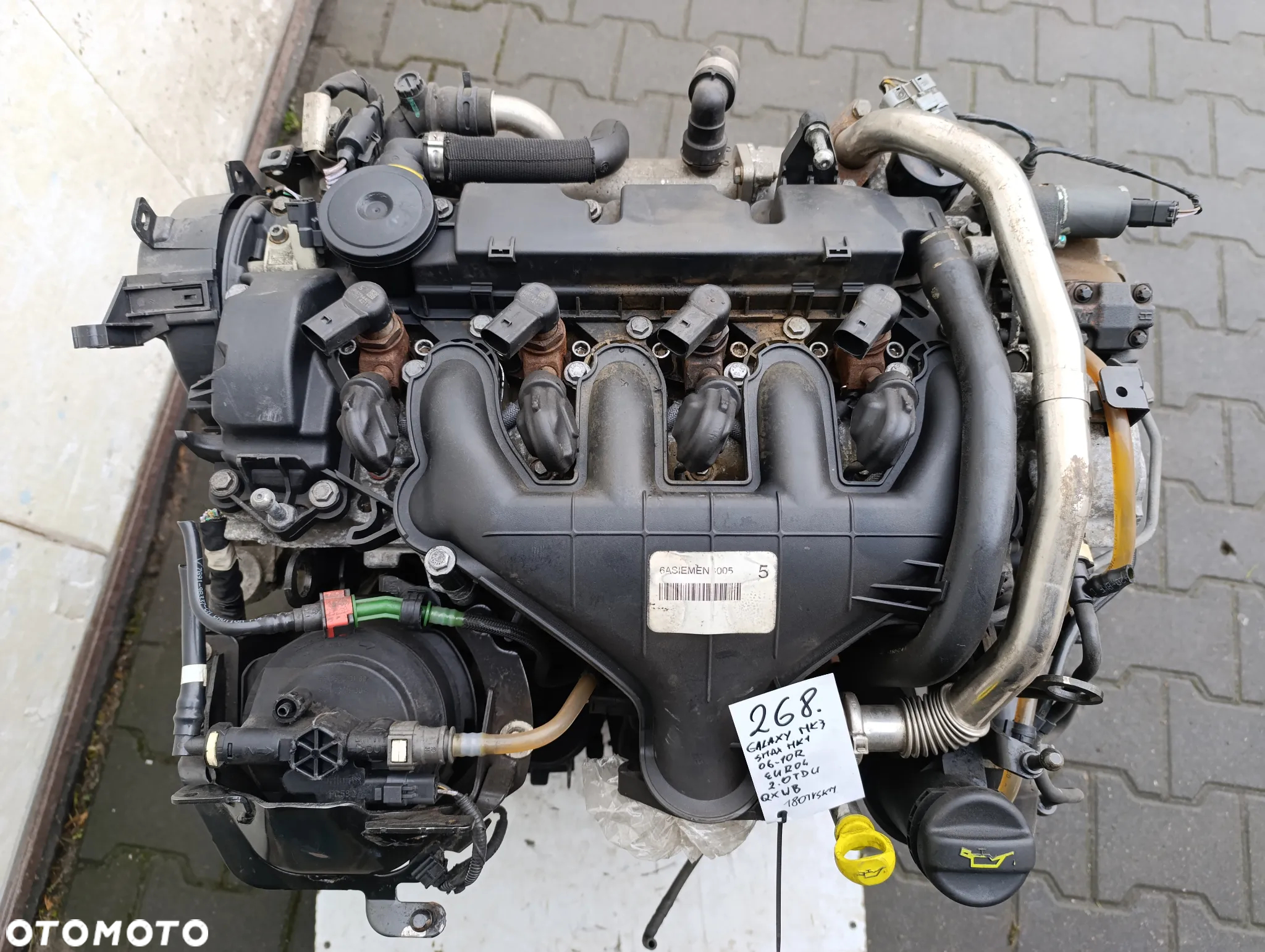 SILNIK S-MAX MK1 GALAXY 2.0 TDCI QXWB - 6