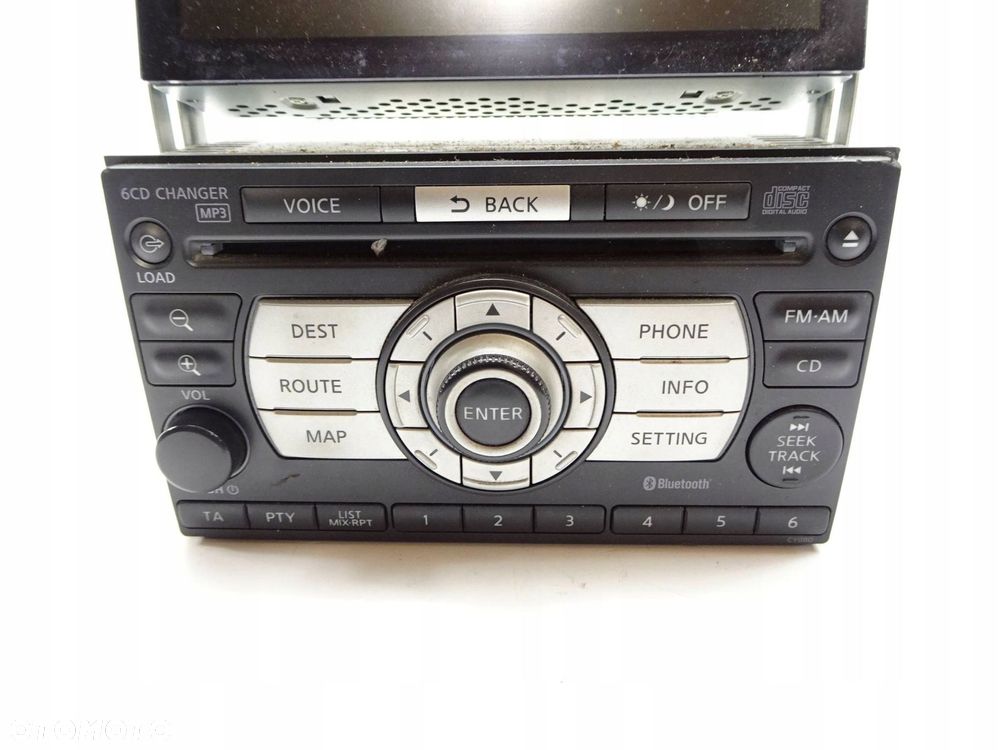 radio cd wyświetlacz nissan x-trail t31 - 3