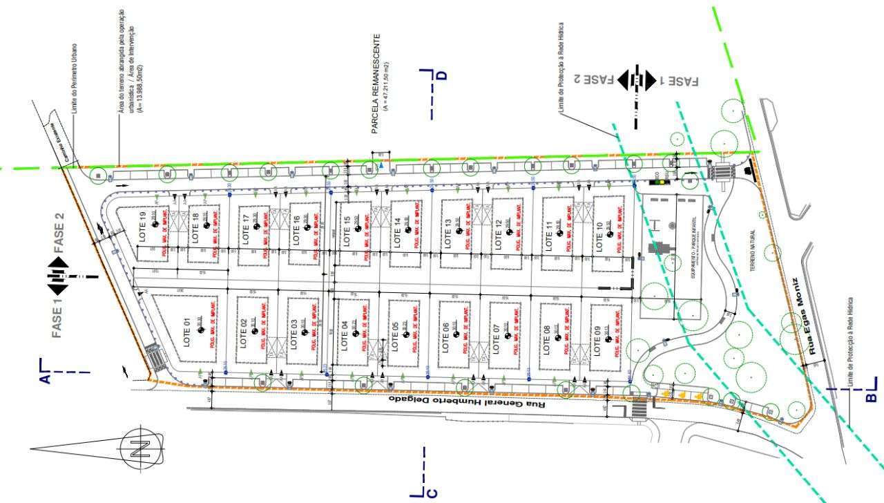 Urbanização para 19 moradias T4 – Quinta do Chora - Moita - Grande imagem: 2/18
