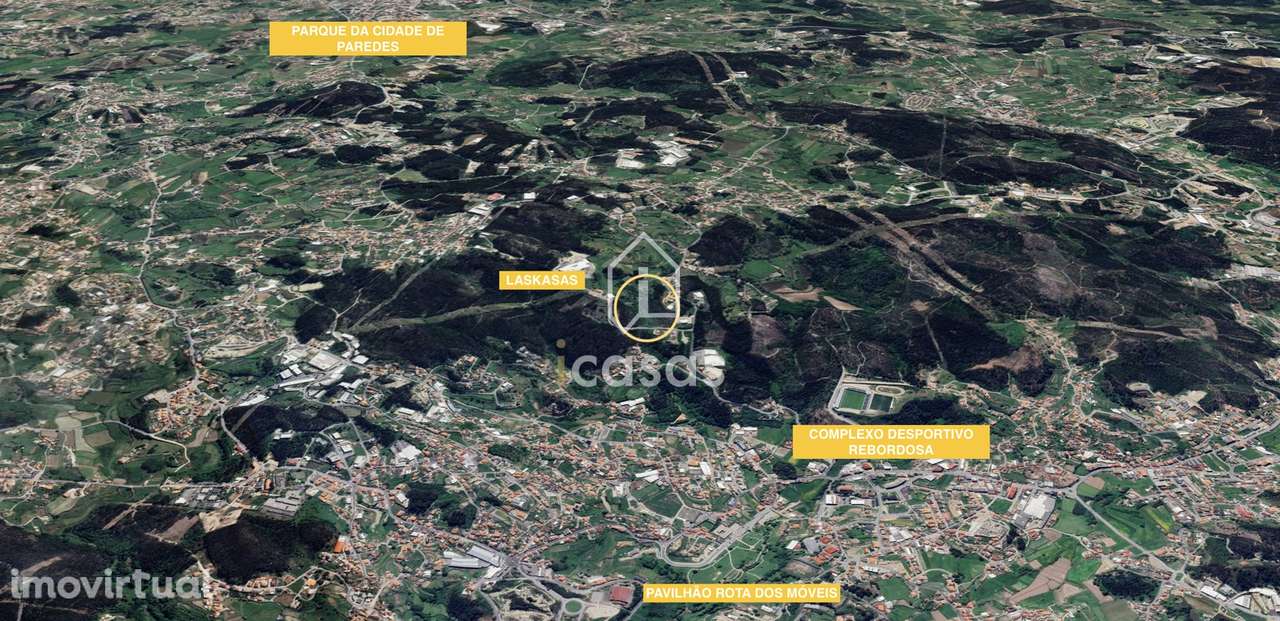 Oportunidade única de adquirir um terreno com 9.900 m² em Rebordosa - Grande imagem: 2/2
