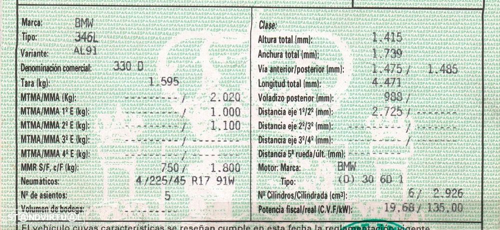 MOTOR COMPLETO BMW 3 2000 - 1