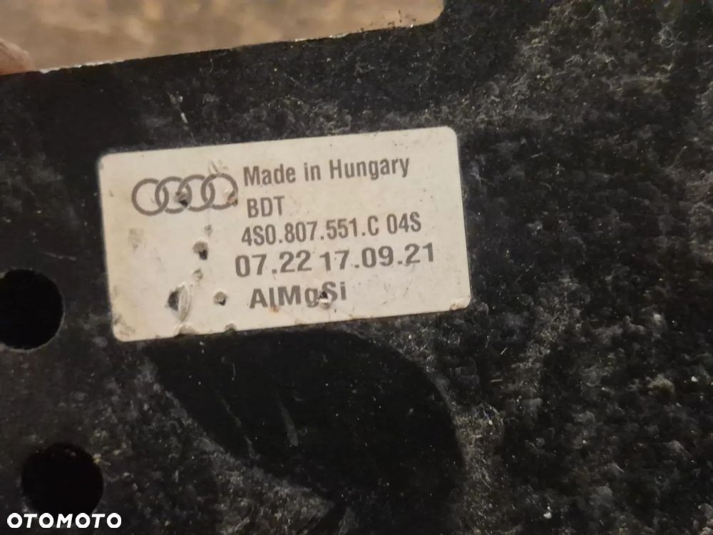 Strefa zgniotu Audi R8 Spyder 4S0807551C - 2